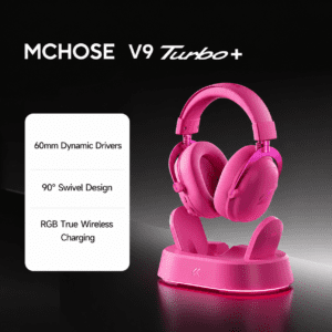 V9 Turbo+ Berry Red with Magnetic Wireless Charging Base