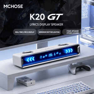 K20 GT White Lyric Display + Four Speakers