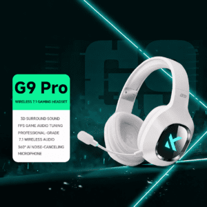 G9 Pro White Wireless 7.1 Version