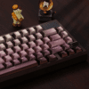 HEK Pink Gradient Metallic Paint OEM Keycap Set