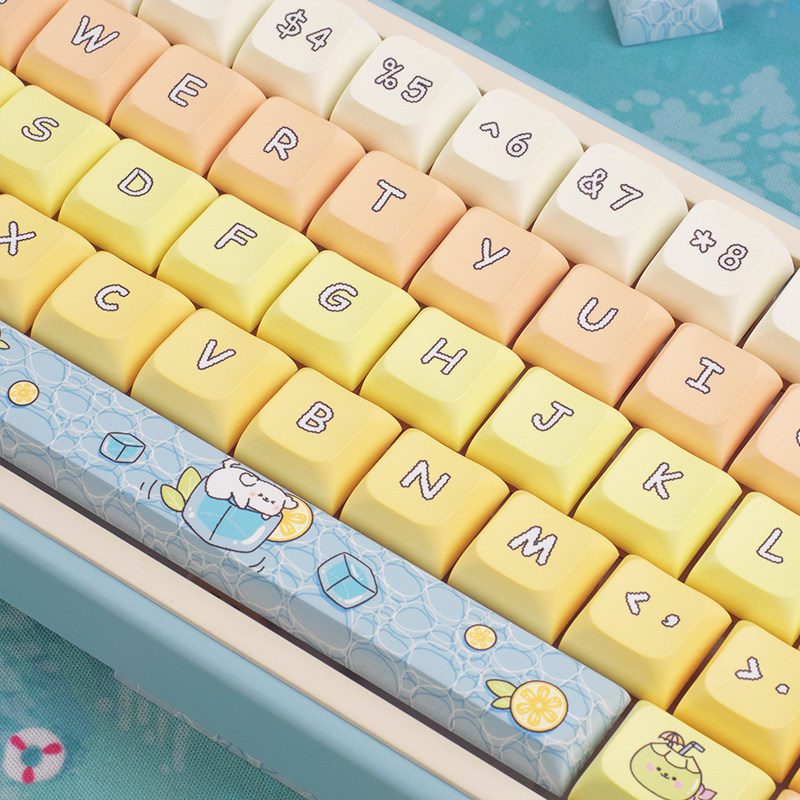 HEK Summer Puppy Keycaps