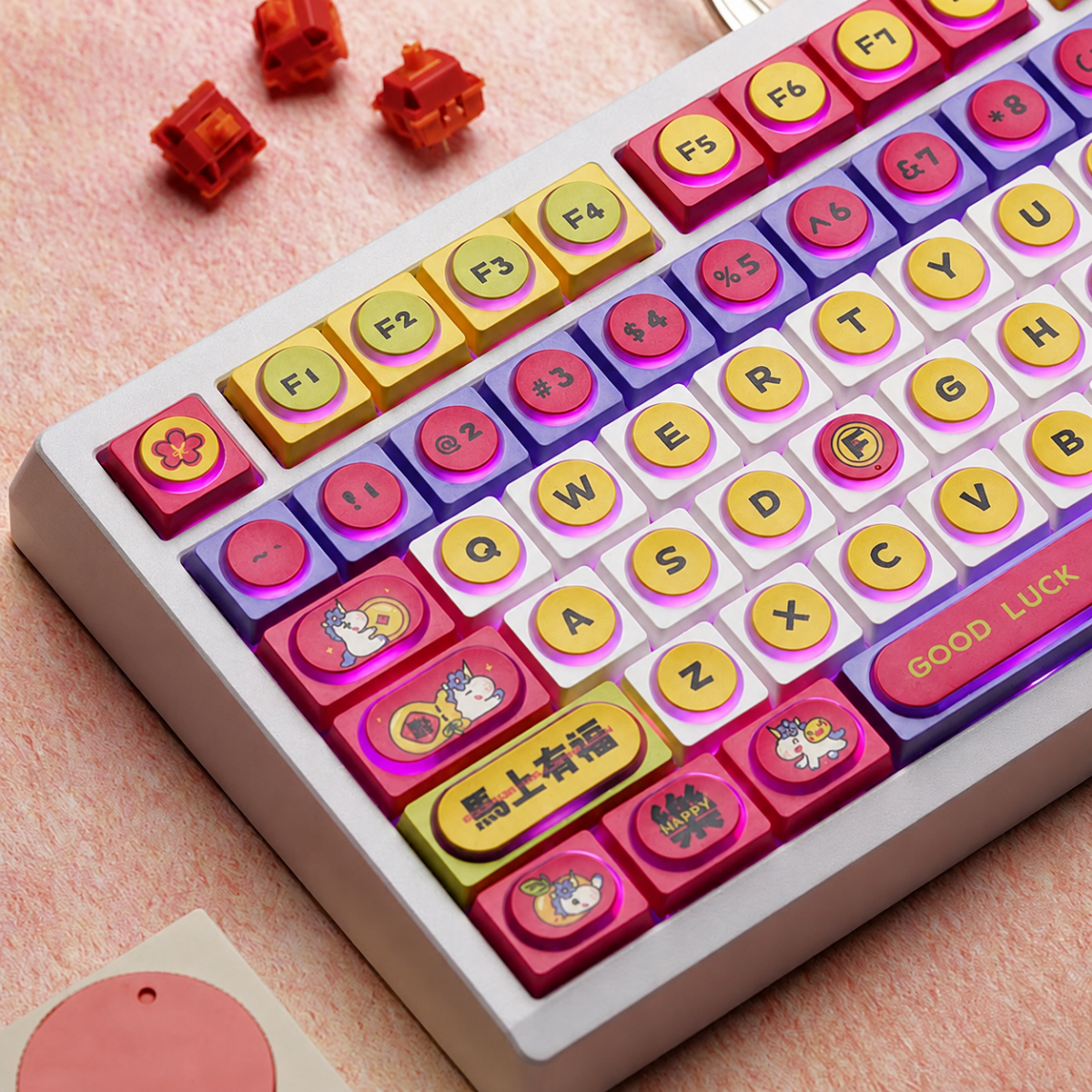 HEK Money Bag Theme Keycap Set