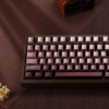 HEK Pink Gradient Metallic Paint OEM Keycap Set
