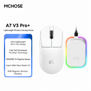 A7 V3 Pro+ White + Wireless