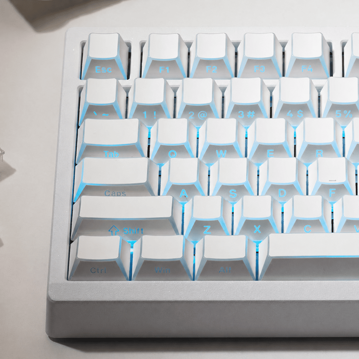 HEK Zheying 122-Key PBT Shine-Through Keycap Set