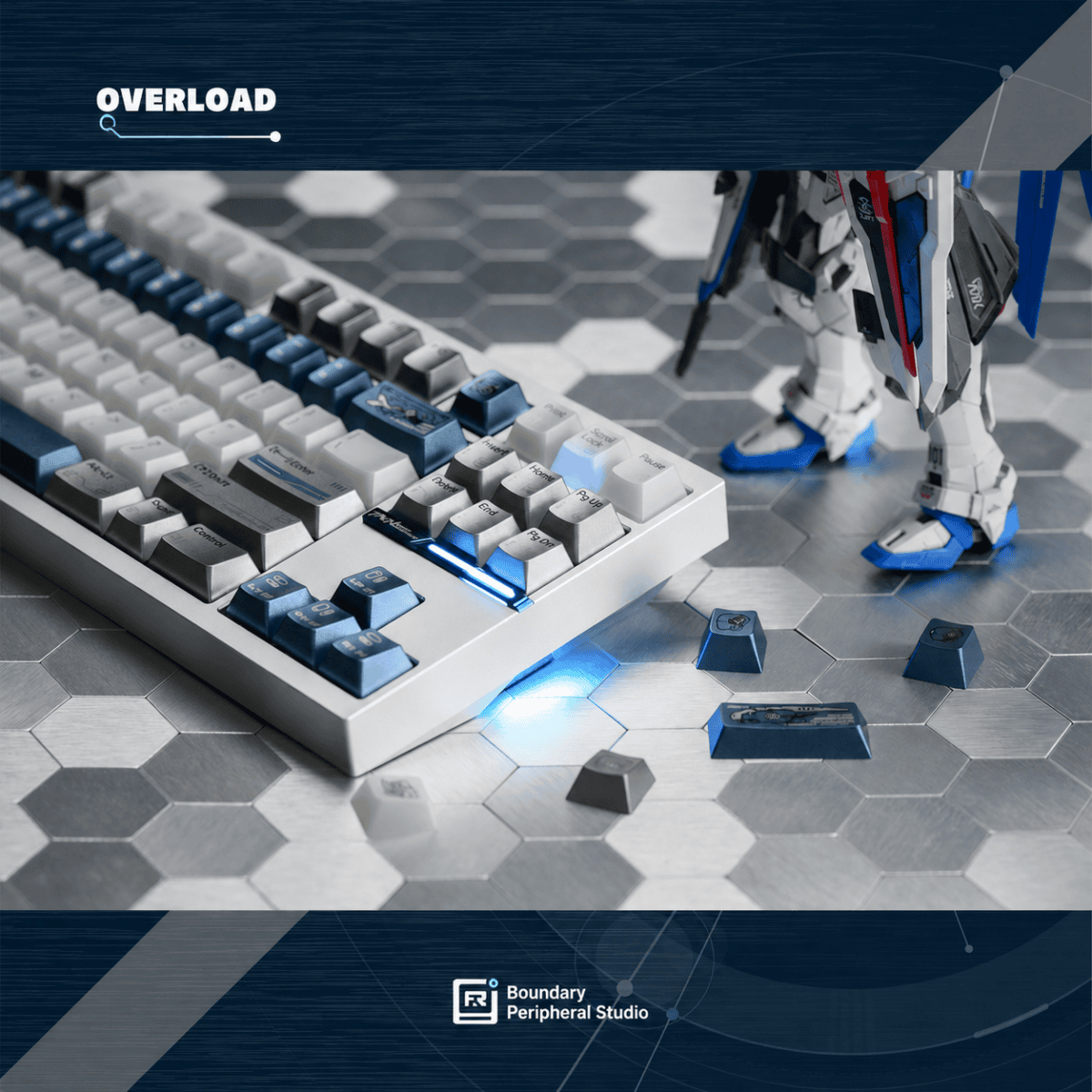 FRONTIER Overload Theme 186-Key Keycap Set
