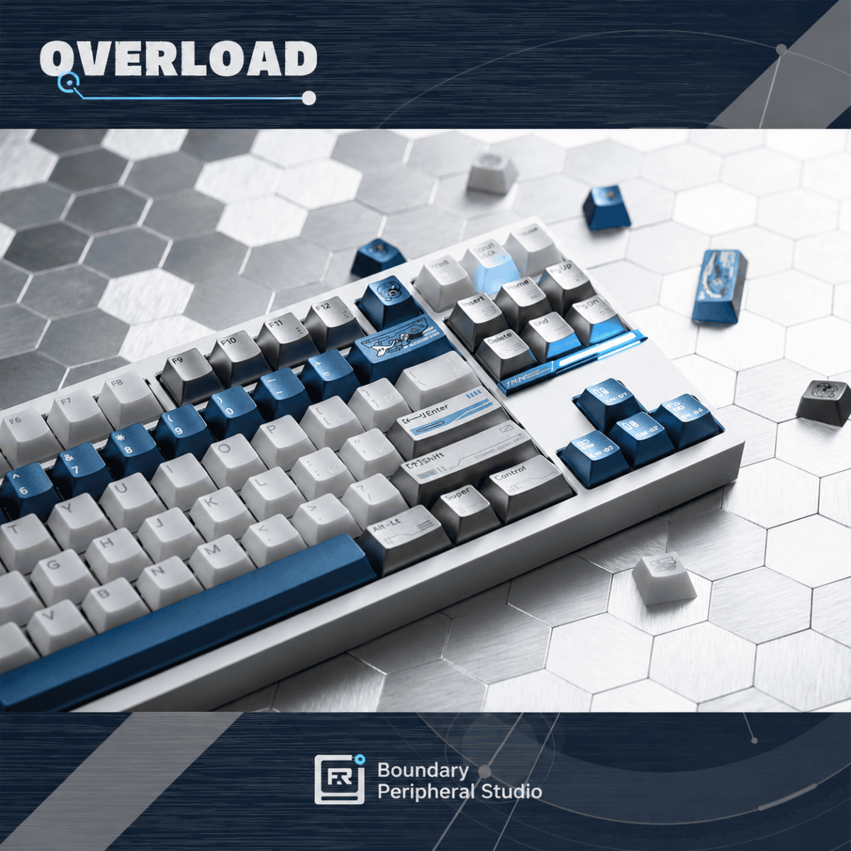 FRONTIER Overload Theme 186-Key Keycap Set