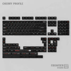 Black Translucent Full Kit 153 Keys