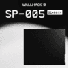 HEK WALLHACK SP005 Tempered Glass Mouse Pad