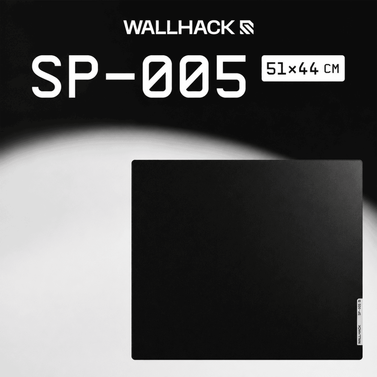 HEK WALLHACK SP005 Tempered Glass Mouse Pad