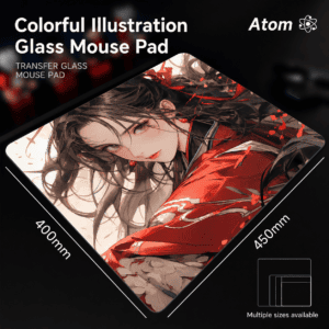 HEK Tempered Glass Mouse Pad