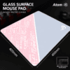 HEK Photovoltaic Tempered Glass Mouse Pad