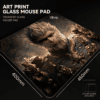 HEK Tempered Glass Gaming Mouse Pad