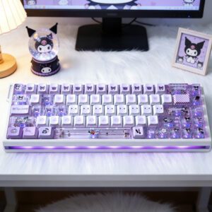 taobao-1-ai-skip-32 HEK Kuromi Side-Legend Shine-Through Keycaps