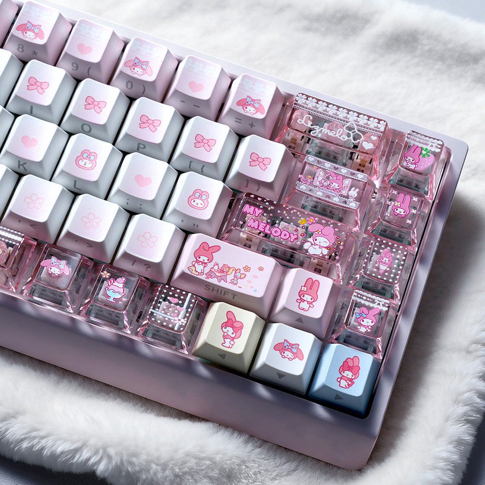 taobao-1-ai-skip-35 HEK My Melody Shine-Through Keycaps