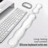 HEK Cool-Touch Silicone Keyboard and Mouse Wrist Rest