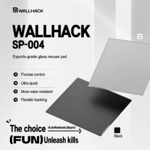 HEK WALLHACK SP004 Tempered Glass Mouse Pad
