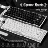 HEK Chrome Hearts Side Shine-Through Keycaps