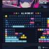 taobao-1-ai-translate-4 FRONTIER Rhythm Frenzy 167-Key Keycap Set