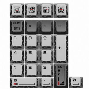 PAD Numeric Zone 22 pieces