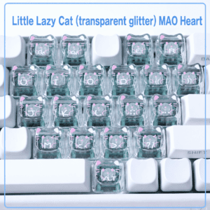 Clear Glitter - 21 Pieces