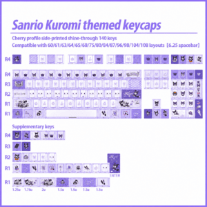 Kuromi 140 - Key Kit
