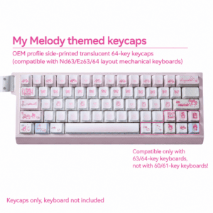 My Melody 64 - Key Kit for 63 64 Layouts