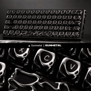 Venom Gunmetal Silver - 120 Keys Gift Box