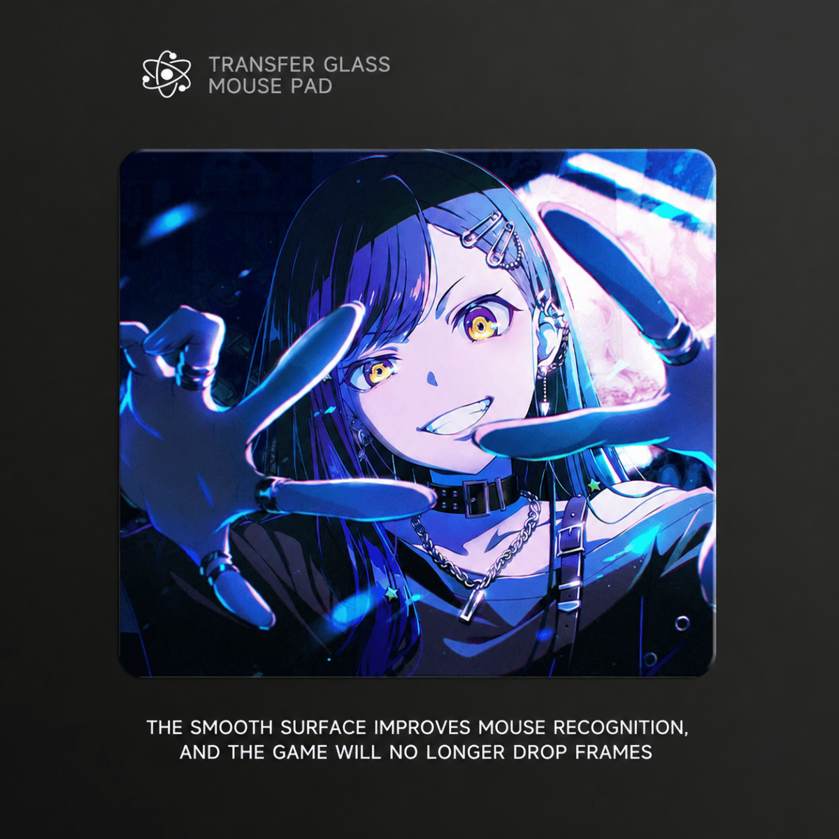 HEK Tempered Glass Mouse Pad