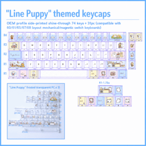 Line Puppy 74 - Key Kit + 31 - Key PC Add - On