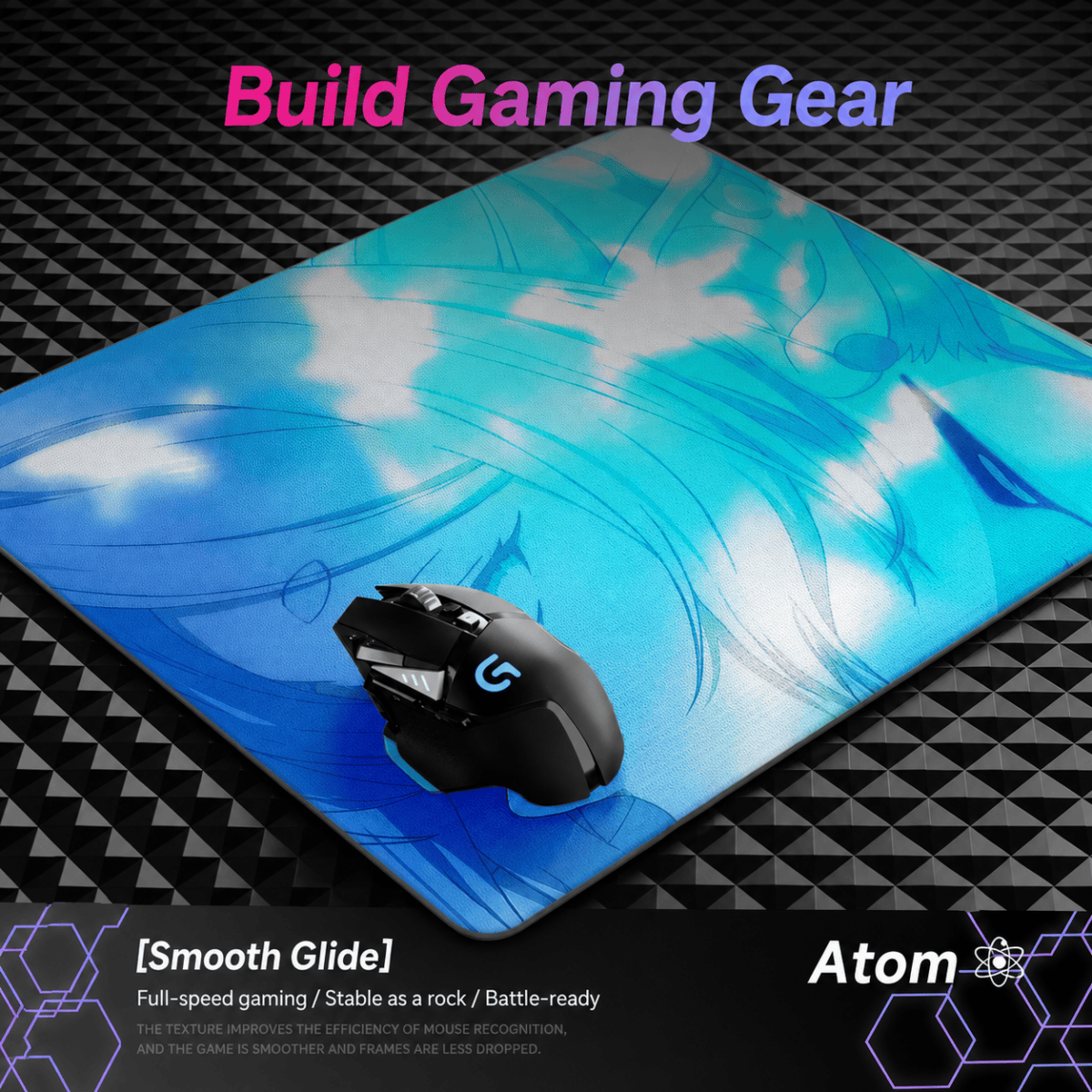 HEK Photovoltaic Glass Mouse Pad