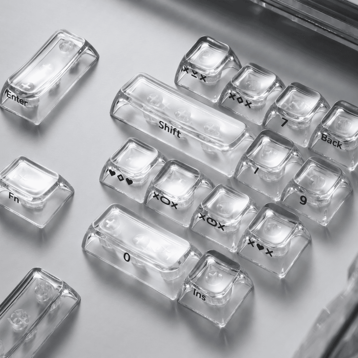 taobao-2-ai-custom-28 HEK Ice Soul 2.0 Crystal Keycaps