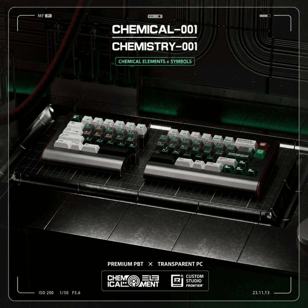 taobao-2-ai-custom-3 FRONTIER Chemical 001 PBT + PC Keycaps