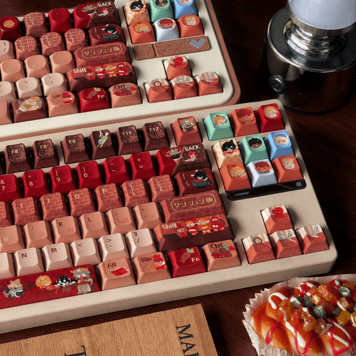 HEK Delicious in Dungeon Anime  Keycaps
