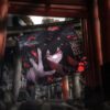 HEK AbyssGaming Red Jade Anime Tempered Glass Mouse Pad