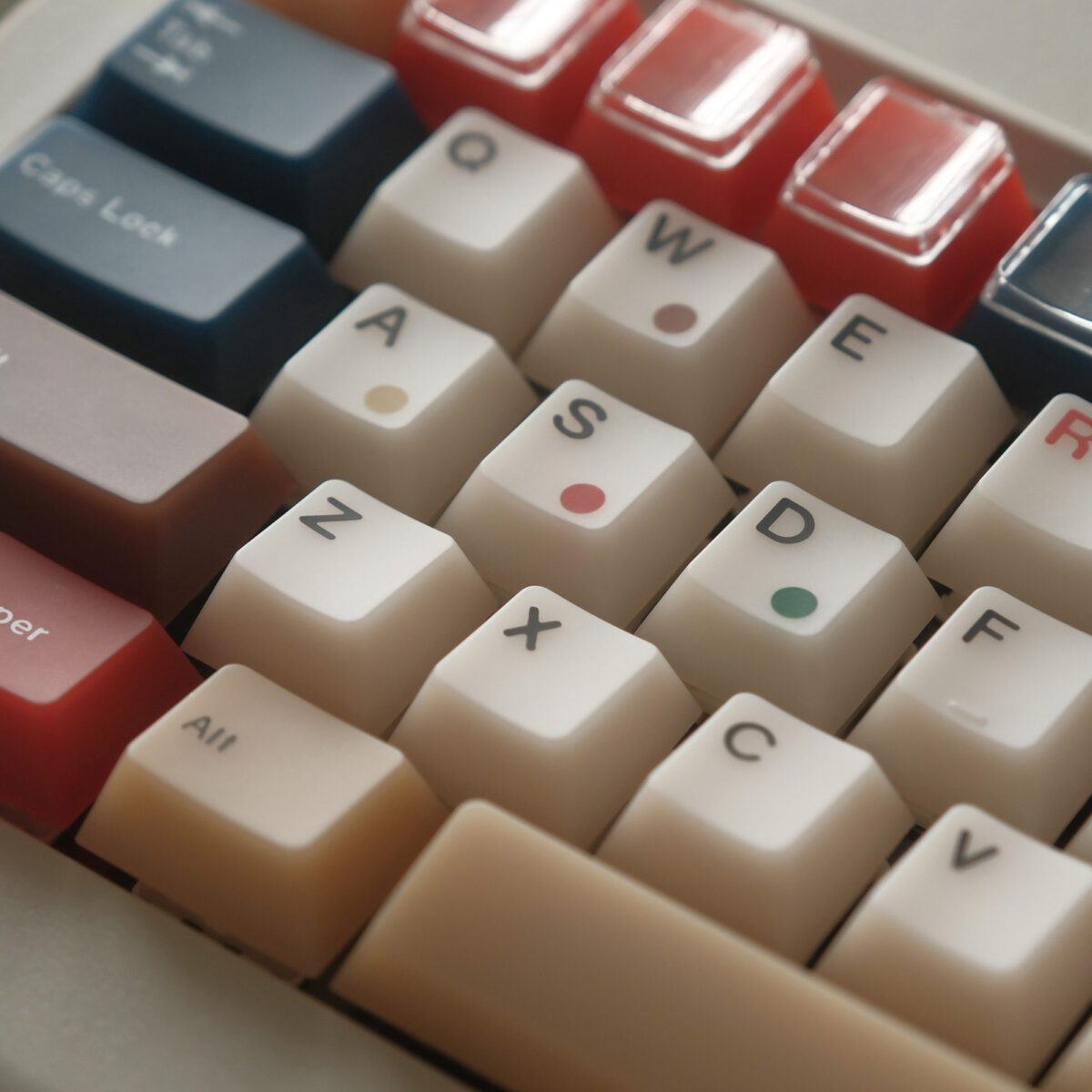 HEK Soft Jade Translucent Keycaps