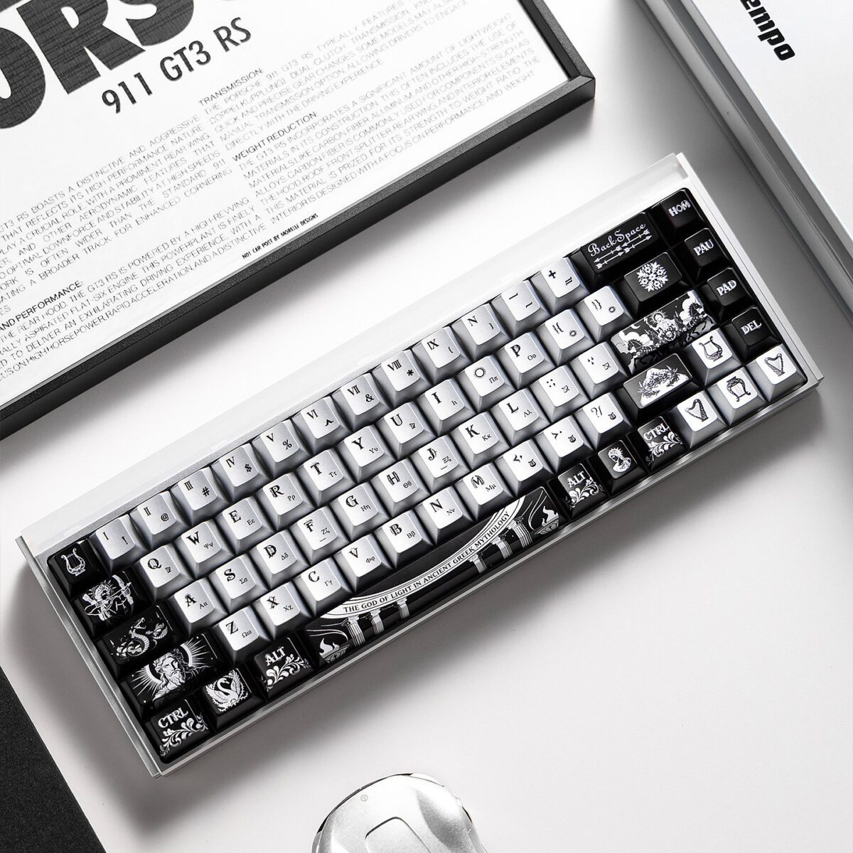 taobao-2-ai-skip-67 HEK Apollo Metallic Paint PBT Keycaps