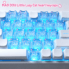 taobao-2-ai-translate-14 HEK Little Lazy Cat MAO Heart PC Keycaps