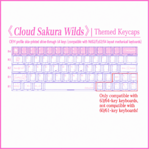 Yunying Manye 64 - Key Kit for 63 - Key and 64 - Key Layouts