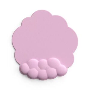 Pink Wrist Rest Mouse Pad