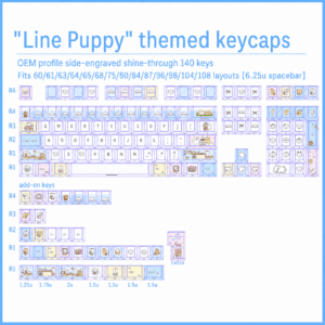 Line Puppy 140 - Key Kit