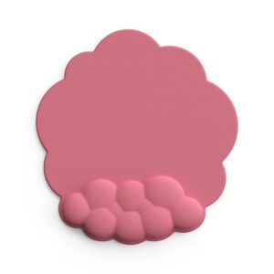 Rose Red Wrist Rest Mouse Pad