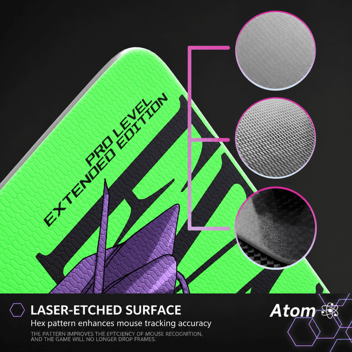 HEK Photovoltaic Tempered Glass Mouse Pad