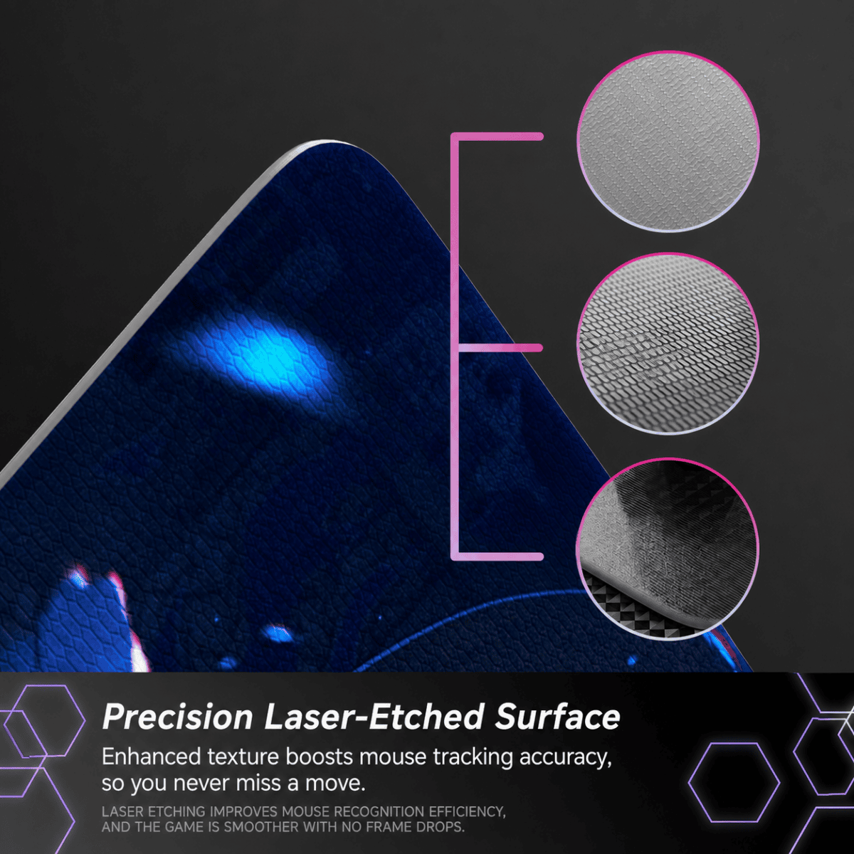 HEK Tempered Glass Mouse Pad