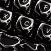 HEK Venom Metallic Through Keycaps