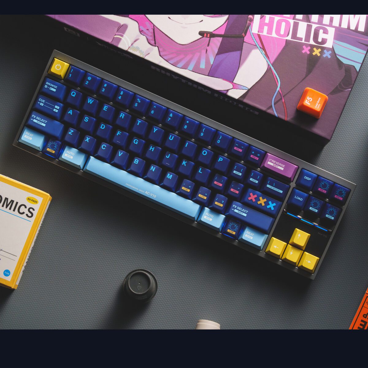taobao-3-ai-skip-29 FRONTIER Rhythm Frenzy 167-Key Keycap Set