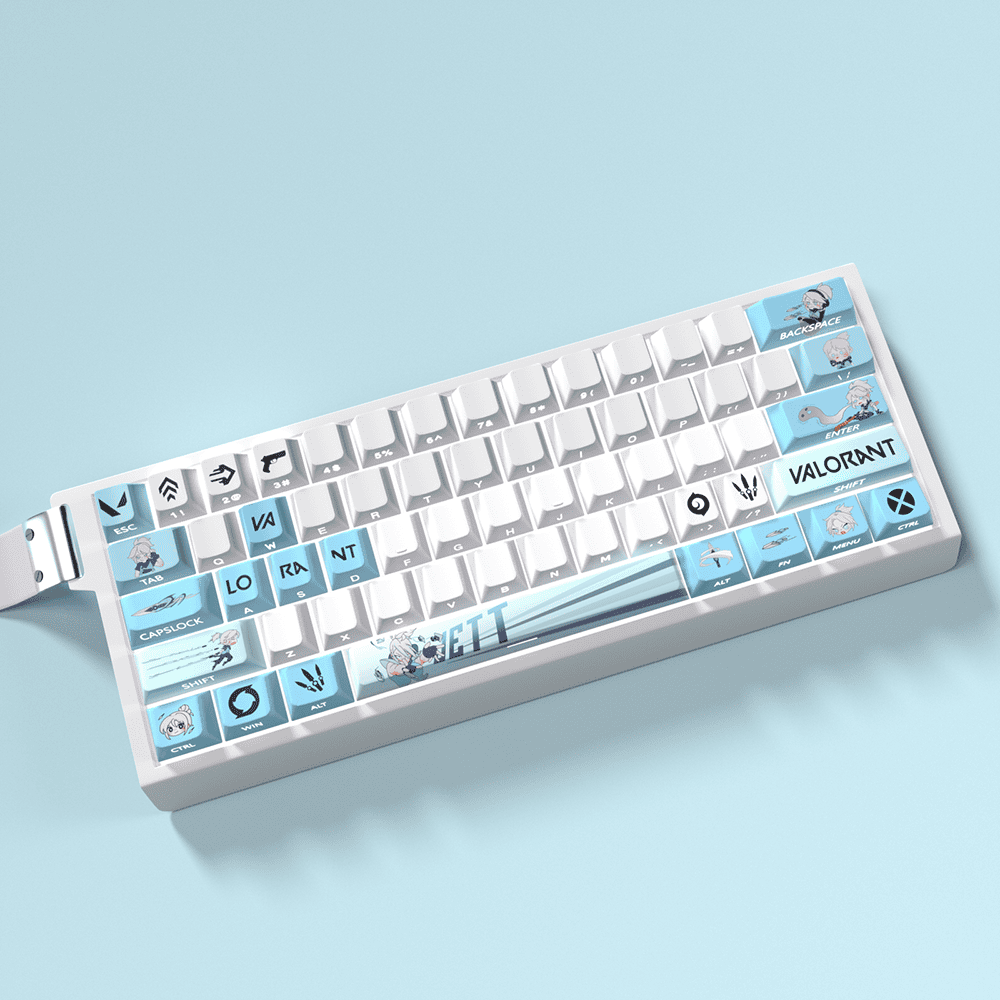 HEK Jett Theme Cherry Profile Keycaps