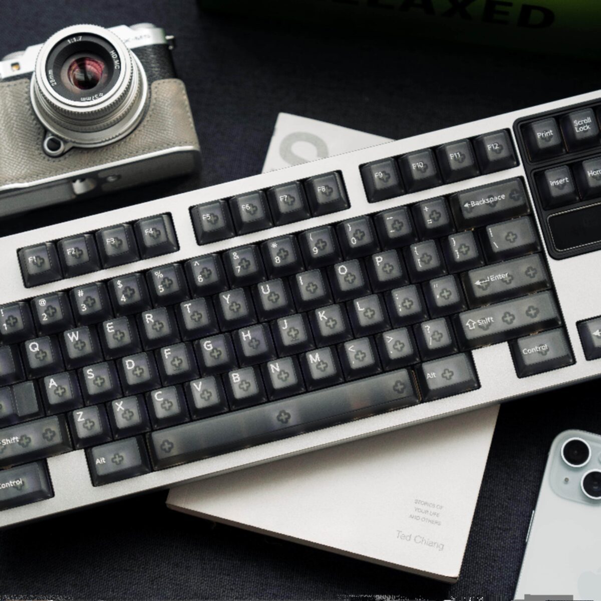FRONTIER PC Frosted Translucent OEM Keycap Set