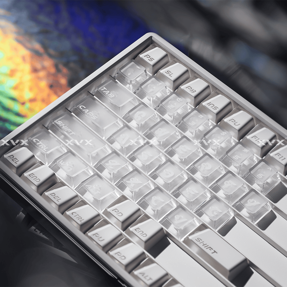 HEK Prism Shine-Through Keycaps