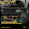 FRONTIER Alien Parasite Theme PBT Keycap Set
